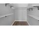 Large closet with white shelves for storage at 1200 Rogers Rd, Graham, NC 27253