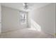 Bright bedroom with neutral walls and carpet at 152 Brentfield Loop, Morrisville, NC 27560