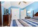 Bedroom with a double bed and built-in closet at 1699 Yorkshire Ln, Rocky Mount, NC 27803