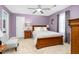 Bedroom with double bed and ample closet space at 1699 Yorkshire Ln, Rocky Mount, NC 27803