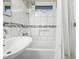 Updated bathroom with a shower/tub combo at 2011 Watkins St, Raleigh, NC 27604