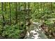 Driveway approaching home through wooded setting at 2100 Tadley Dr, Chapel Hill, NC 27514