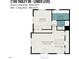 Lower level floor plan includes bedroom, bath, recreation room, and laundry at 2100 Tadley Dr, Chapel Hill, NC 27514