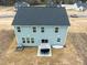 Aerial view of a neighborhood with several houses at 233 John Stark Dr, Fuquay Varina, NC 27526