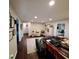 Cozy living room with recessed lighting and hardwood floors, ideal for relaxing and entertaining at 3259 Us 421, Lillington, NC 27546