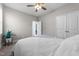 Bright bedroom featuring a double bed and ample closet space at 430 Heart Pine Dr, Wendell, NC 27591