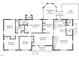 Floor plan of a 3 bed 2 bath home with Gathering and living room at 6916 Bill Poole Rd, Rougemont, NC 27572