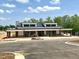 New clubhouse featuring a stone chimney and rustic wooden beams at 115 Siebold St, Garner, NC 27529