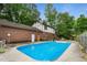 Inviting in-ground pool, great for summer fun at 200 Cedarwood Dr, Erwin, NC 28339