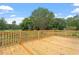 Spacious deck overlooking backyard at 262 Homestead Dr, Selma, NC 27576