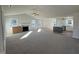 Open concept living space combines living and kitchen areas at 359 Magnolia Run Way, Benson, NC 27504