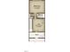 Third floor plan with bedroom, bathroom, and additional loft area at 4075 Elk Creek Ln # 9, Raleigh, NC 27612