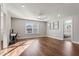 Bright office space with hardwood floors and large window at 88 Capewood Ct, Garner, NC 27529
