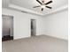 Primary bedroom with access to en-suite bathroom at 1039 Brockton Dr, Mebane, NC 27302