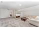 Large bonus room with plenty of space for lounging at 201 Laurel Oaks Dr, Youngsville, NC 27596