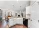 Spacious kitchen island with granite countertop and breakfast bar at 201 Laurel Oaks Dr, Youngsville, NC 27596
