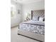 Beautifully staged bedroom with a plush bed, side tables, lamps, and neutral-toned decor at 296 Two Creeks Lp, Chapel Hill, NC 27517