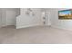 Bonus room with plush carpet, neutral paint, and a glimpse of a bathroom through the doorway at 296 Two Creeks Lp, Chapel Hill, NC 27517