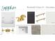 A selection of bathroom materials including shower and vanity in this new home at 4327 Emeline Way # 10, Fuquay Varina, NC 27526