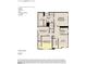 Layout of the second floor that includes the bedrooms, bathrooms, and loft at 4327 Emeline Way # 10, Fuquay Varina, NC 27526