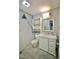 Clean bathroom with a white vanity and shower/tub combo at 101 Oakmont Ave, Durham, NC 27713