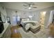 Large bedroom with plush carpet and ensuite bathroom at 101 Oakmont Ave, Durham, NC 27713