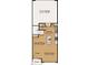 Detailed floor plan showing the layout of the home including dimensions for each room at 316 Church St, Morrisville, NC 27560