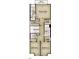 Layout of second floor including primary suite, two additional bedrooms, and laundry at 316 Church St, Morrisville, NC 27560
