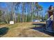 Large backyard with shed and wooded area at 5317 Ten Ten Rd, Apex, NC 27539