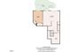 Basement floor plan showcasing a bedroom, bathroom, storage, and finished basement space at 664 Long Melford Dr, Rolesville, NC 27571