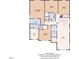 Second-floor layout featuring bedrooms, bathrooms, and a loft at 664 Long Melford Dr, Rolesville, NC 27571