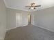 Spacious bedroom with carpet and ceiling fan at 902 Laurel Gate Dr, Wake Forest, NC 27587