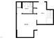 Two-room floor plan with bath and hall at 902 Laurel Gate Dr, Wake Forest, NC 27587