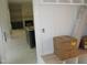 View of the kitchen island, fireplace and built in shelves at 1021 Smoke Willow Way # 130, Rolesville, NC 27571
