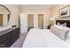 Bedroom with king-size bed and walk-in closet at 1212 Coral Cay Bnd, Wake Forest, NC 27587