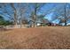 Ranch home with a large front yard and mature trees at 1801 Liberty St, Durham, NC 27703