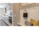 Convenient mudroom with built-in bench, hooks, and storage at 2948 Hanging Valley Way, Wake Forest, NC 27587