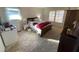 Bright bedroom with double bed and ample closet space at 515 Docs Rd, Lillington, NC 27546