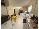 Kitchen with appliances, cabinets, and breakfast nook at 515 Docs Rd, Lillington, NC 27546