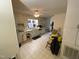 Eat-in kitchen with ample counter space and cabinets at 515 Docs Rd, Lillington, NC 27546