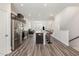 Modern kitchen with granite countertops and stainless steel appliances at 5940 Illuminate Ave, Raleigh, NC 27616
