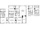 Second floor plan featuring bedrooms, bathrooms, and a loft at 1020 Country Pasture Cv, Wendell, NC 27591