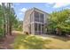 Two-story home with screened porch and backyard at 106 Park Manor Ln, Cary, NC 27519
