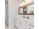 Charming bathroom features a framed mirror, stylish sink, and modern vanity at 120 Crosby Ln, Sanford, NC 27330