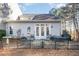 Patio with metal furniture and grill, near the house at 2112 White Pond Ct, Apex, NC 27523