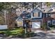 Two story home with brick and siding, attached garage at 2112 White Pond Ct, Apex, NC 27523