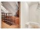 Partially finished attic space with storage and shelving at 7320 Dunsany Ct, Wake Forest, NC 27587
