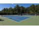 Enjoy the outdoor tennis courts with plenty of space for recreational activities on this beautiful sunny day at 7320 Dunsany Ct, Wake Forest, NC 27587