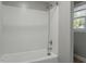 Simple bathroom with shower/tub combo at 101 Stefi Ct, Garner, NC 27529