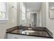 Bathroom with granite countertop and updated vanity at 101 Stefi Ct, Garner, NC 27529